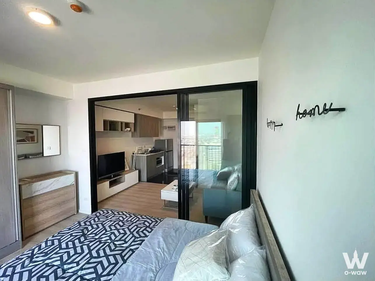 Condo with 1 bedroom for rent at A Space Condominium — photo 3 of 5
