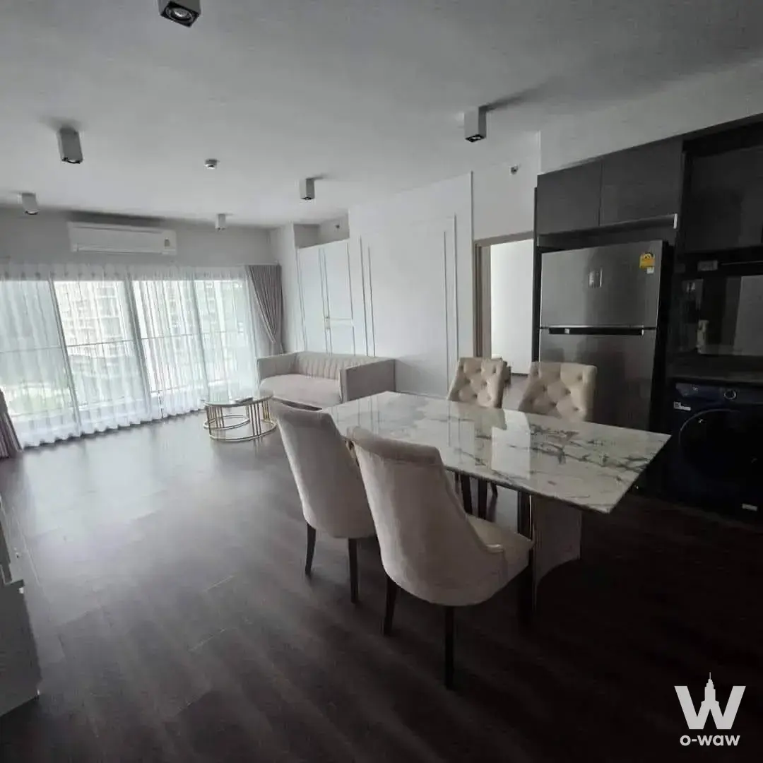Condo with 2 bedrooms for rent at IDEO Rama 9 - Asoke — photo 1 of 5