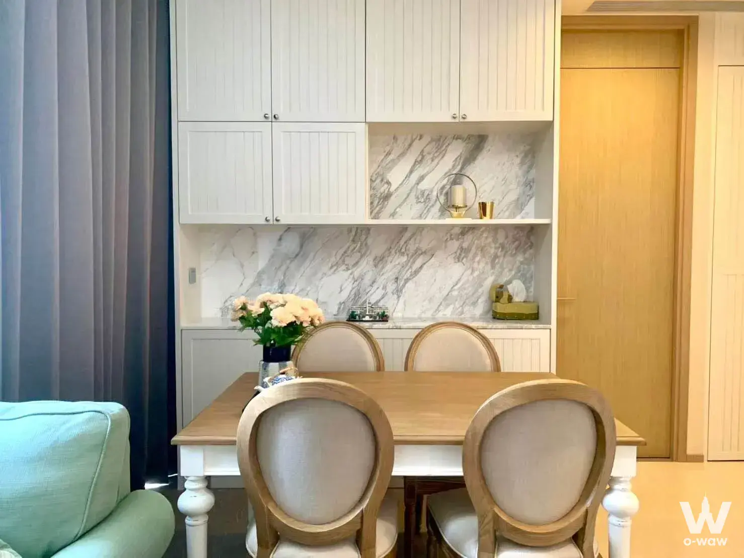 Condo with 2 bedrooms for rent at THE ESSE ASOKE — photo 1 of 5