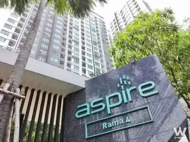 Condo with 1 bedroom for rent at Aspire Rama 4 — photo 1 of 5