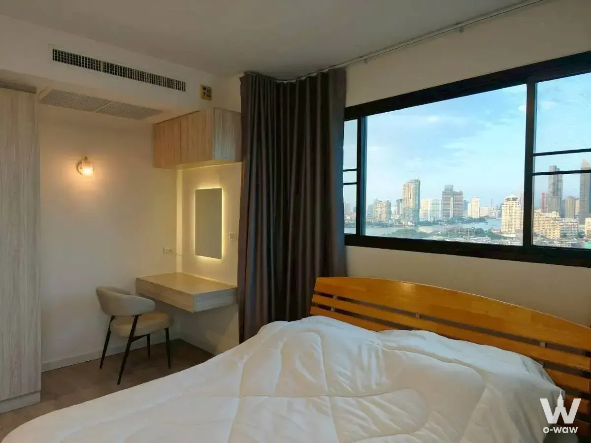 Condo with 2 bedrooms for rent at Supalai Casa Riva - Vista 1 — photo 5 of 5