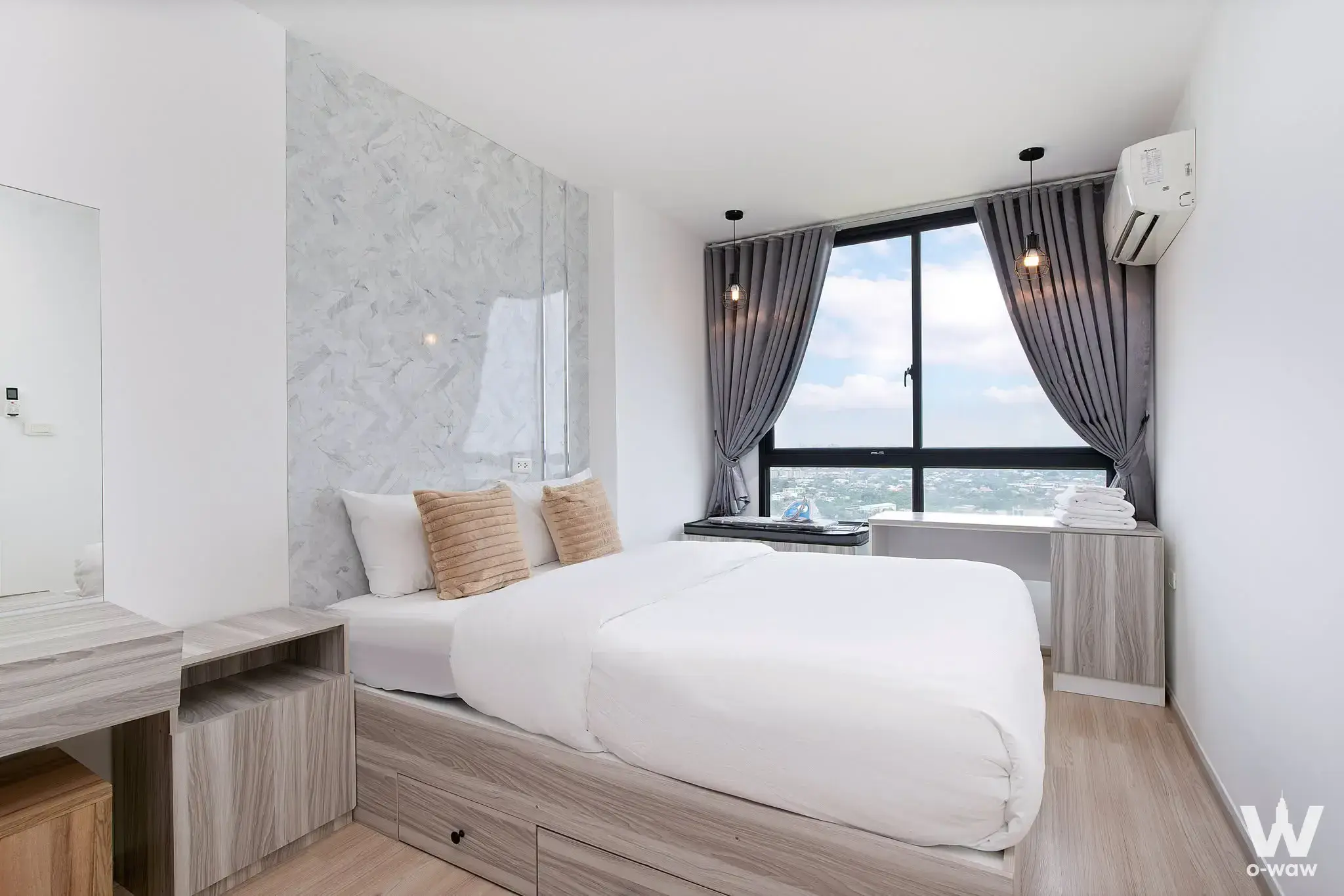 Condo with 2 bedrooms for rent at Artemis Sukhumvit 77 — photo 1 of 5