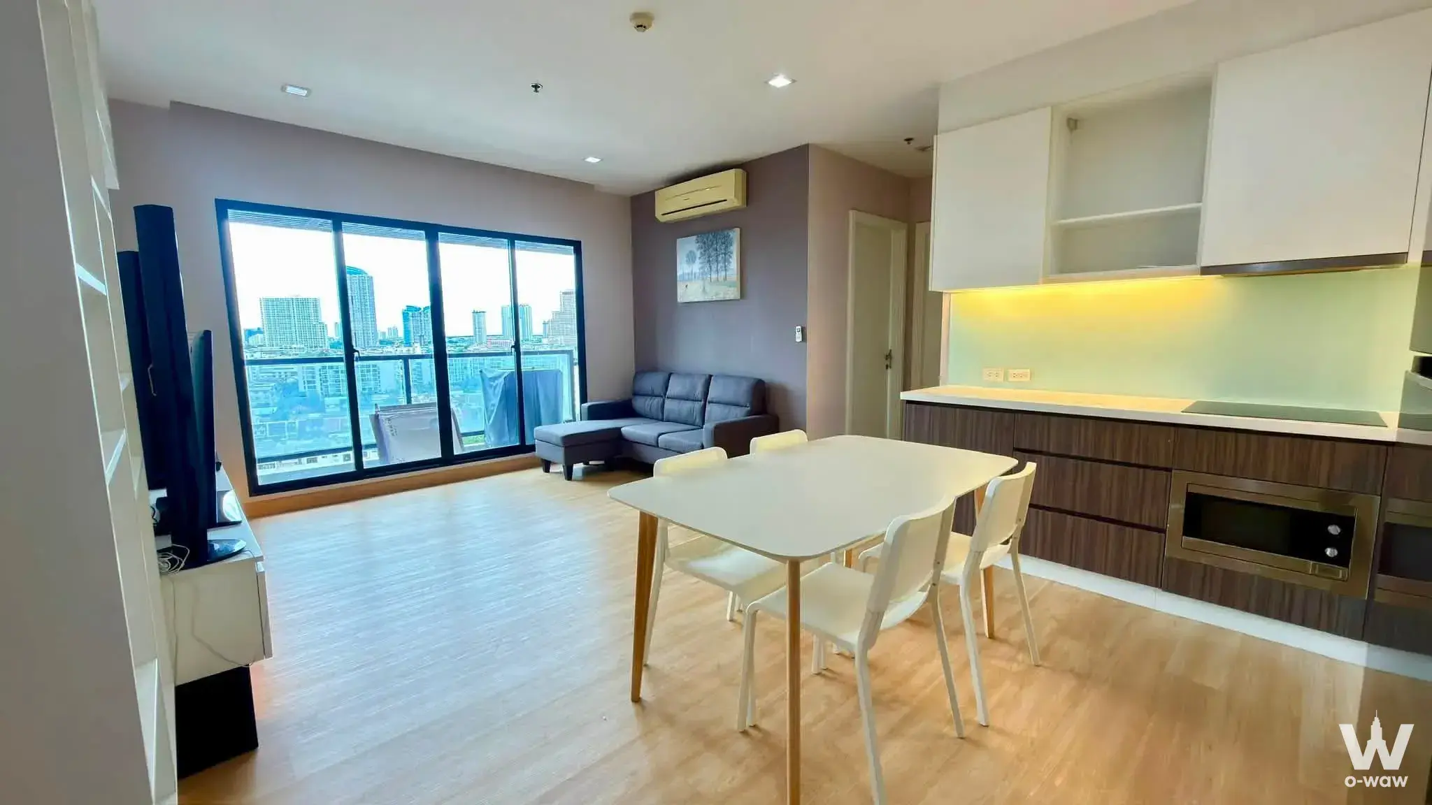 Condo with 2 bedrooms for rent at Urbano Absolute Sathon-Taksin — photo 1 of 5