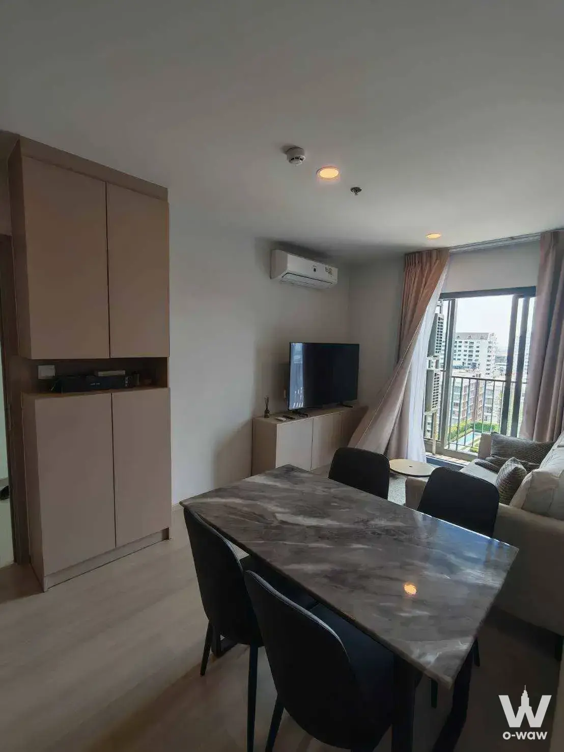 Condo with 2 bedrooms for rent at Aspire Onnut Station — photo 2 of 5