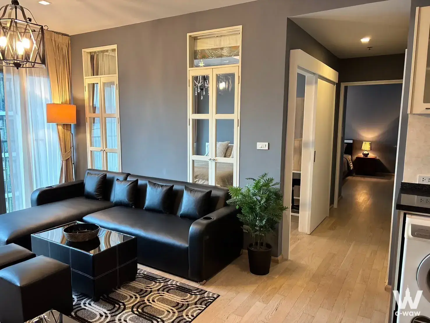 Condo with 2 bedrooms for rent at Noble Remix — photo 1 of 5