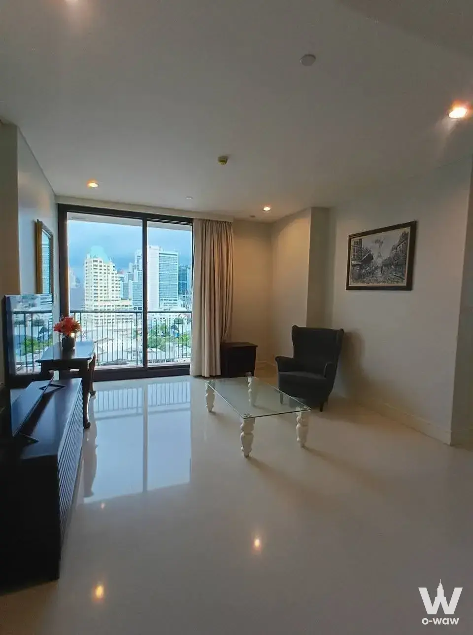 Condo with 2 bedrooms for rent at Aguston Sukhumvit 22 — photo 1 of 5