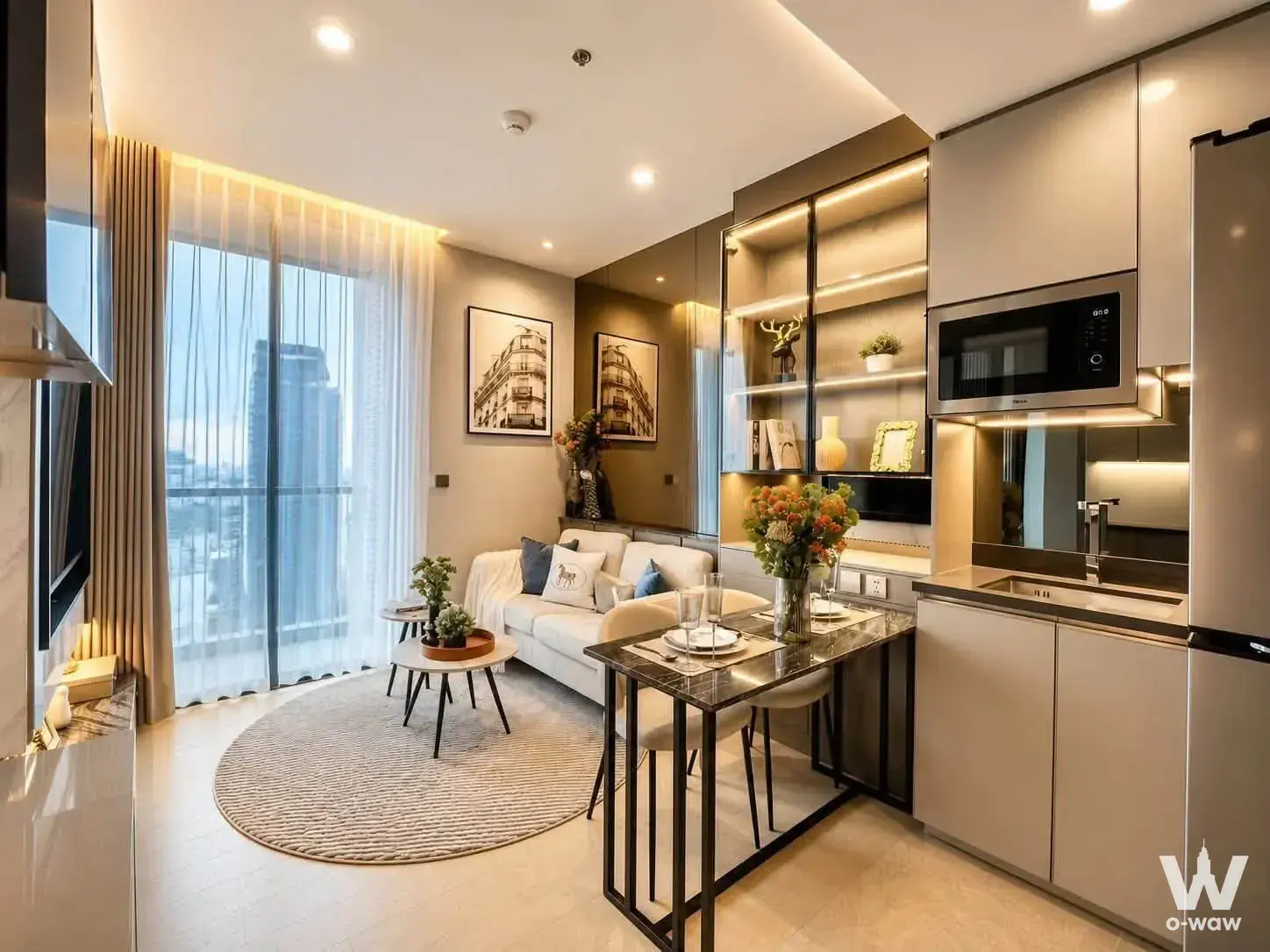 Condo with 1 bedroom for sale at THE EXTRO Phayathai-Rangnam | ดิ เอ็กซ์โทร พญาไท-รางน้ำ — photo 4 of 5