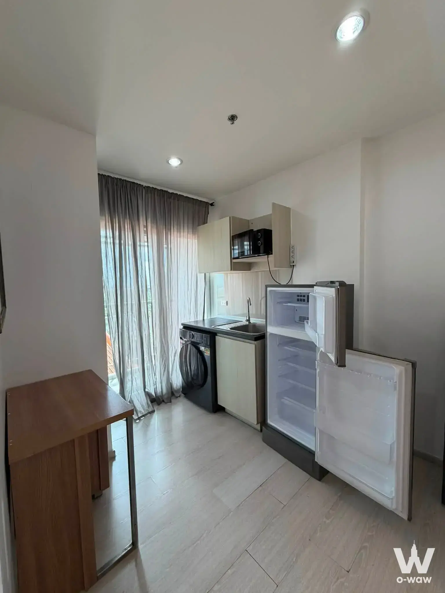 Condo with 1 bedroom for rent at Aspire Sathorn-Taksin (Timber Zone) — photo 4 of 5