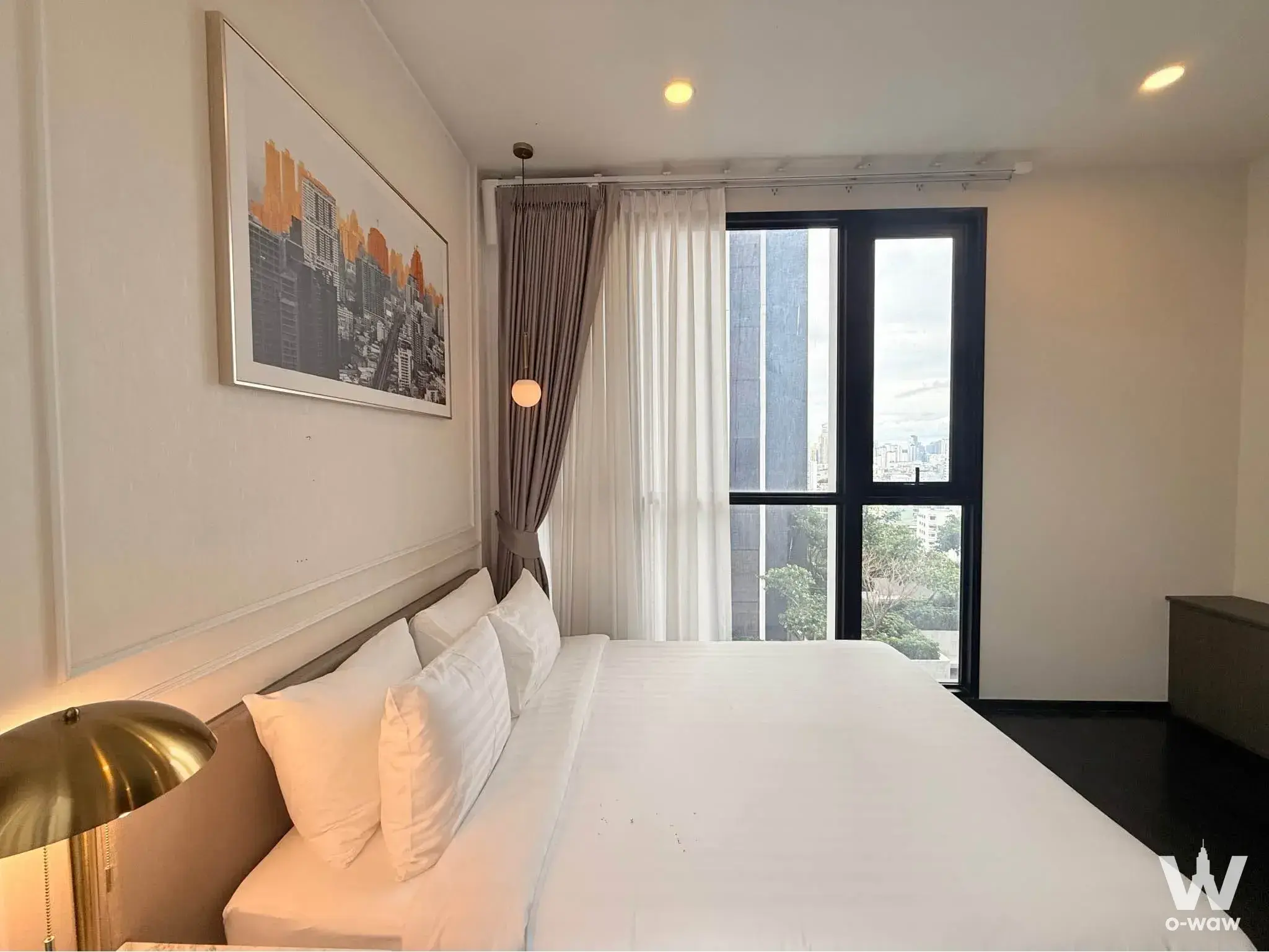 Condo with 2 bedrooms for rent at Hampton Residence Thonglor — photo 4 of 5