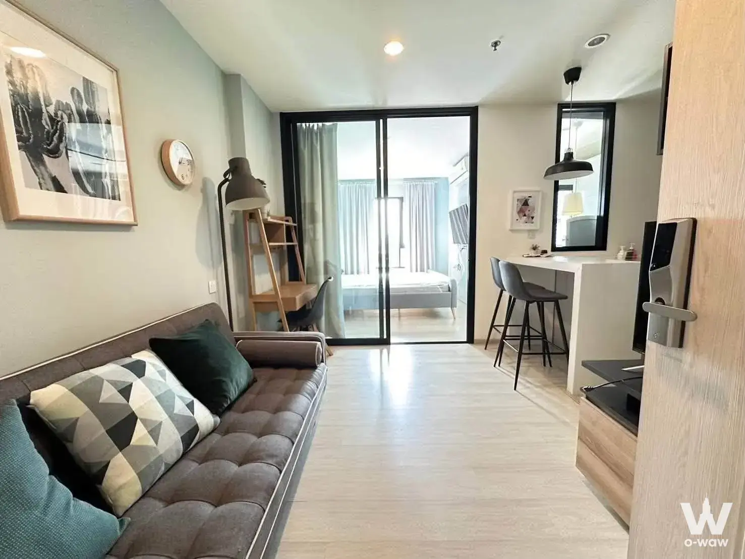 Condo with 1 bedroom for rent at Life Asoke — photo 6 of 7