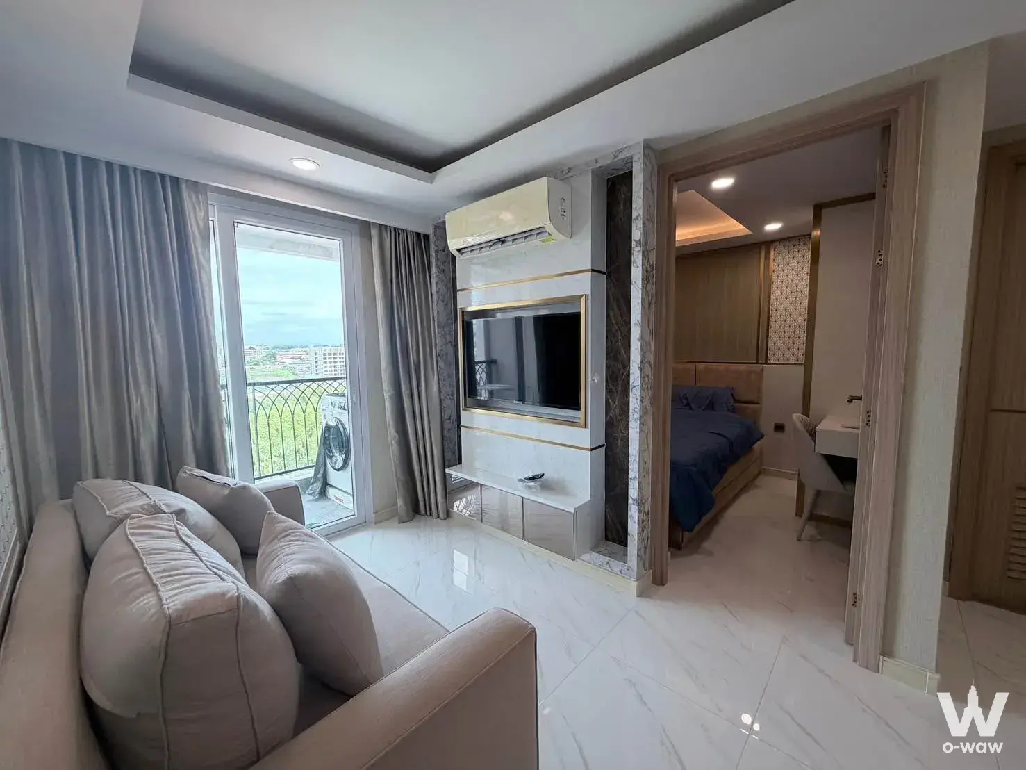 Condo with 1 bedroom for rent at Dusit Grand Park — photo 4 of 5