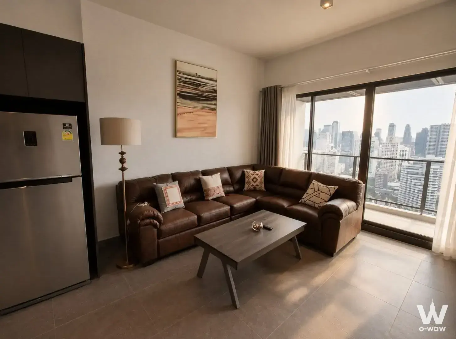 Condo with 2 bedrooms for rent at The Lofts Asoke — photo 2 of 5