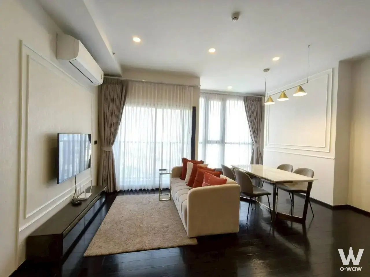 Condo with 2 bedrooms for rent at Park​ Origin​ Thonglor — photo 2 of 5