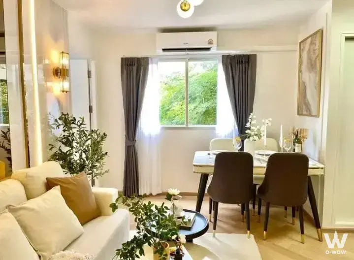 Condo with 2 bedrooms for sale at Near Sidaeng Station, Yellow Line — photo 2 of 5
