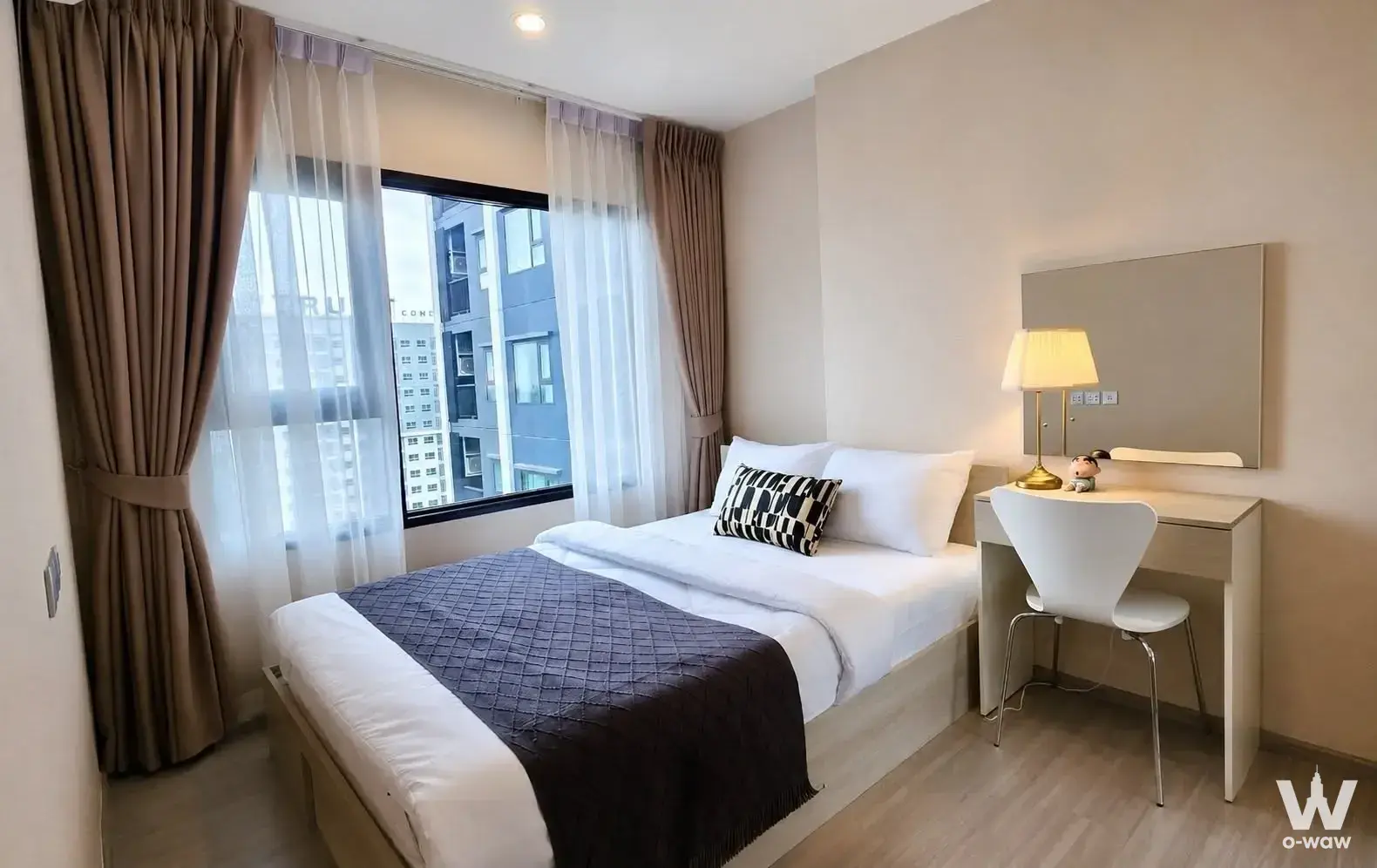 Condo with 1 bedroom for rent at Aspire Erawan Prime — photo 1 of 4