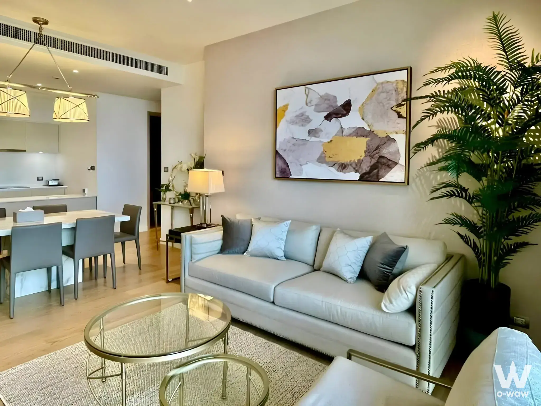 Condo with 3 bedrooms for rent at Magnolias Waterfront Residences — photo 3 of 3
