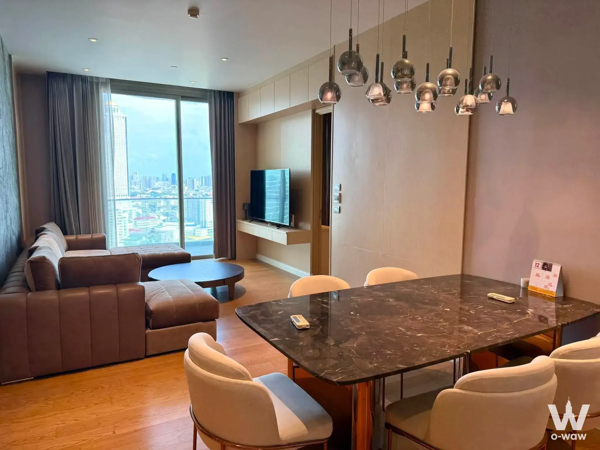 Condo with 2 bedrooms for rent at Magnolias Waterfront Residences — photo 2 of 5