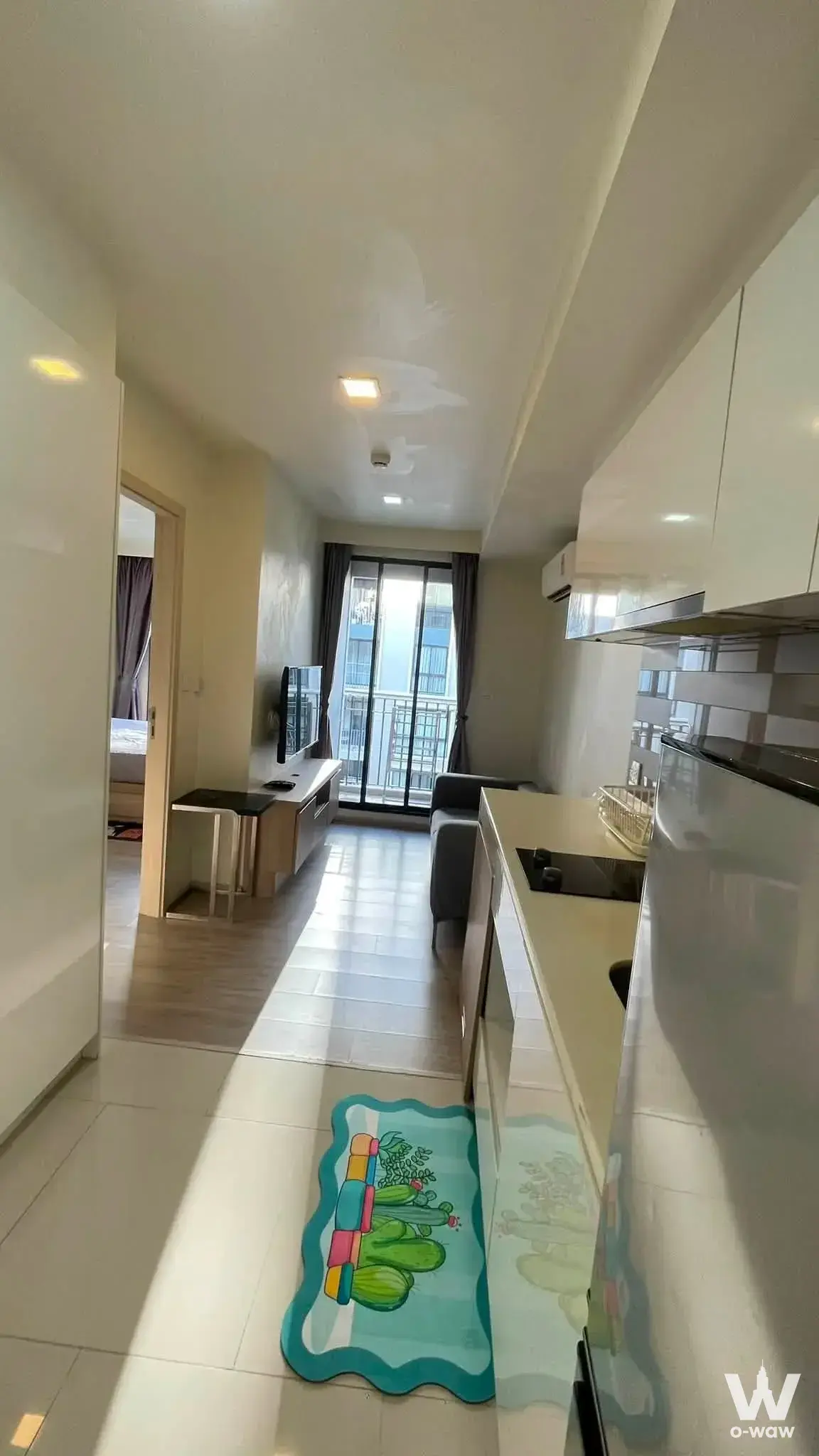 Condo with 1 bedroom for rent at Maestro 03 Ratchada-Rama 9 — photo 1 of 5