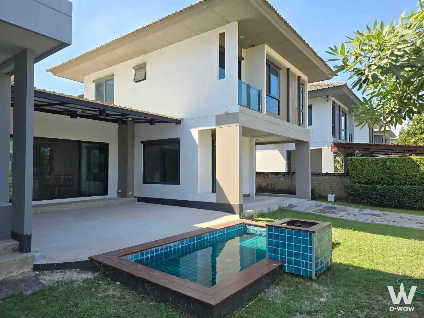 House with 6 bedrooms for rent at Kanchanaphisek 39 Alley, Kanchanaphisek Road (Outer Ring Road), Racha Thewa Subdistrict, Bang Phli District — photo 2 of 5