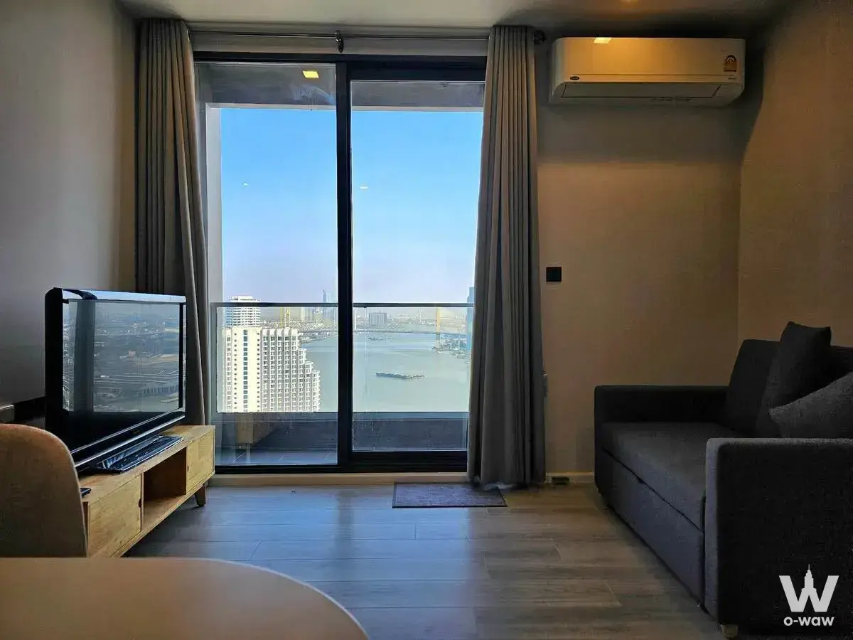 Condo with 2 bedrooms for rent at The Key Rama 3 — photo 1 of 5