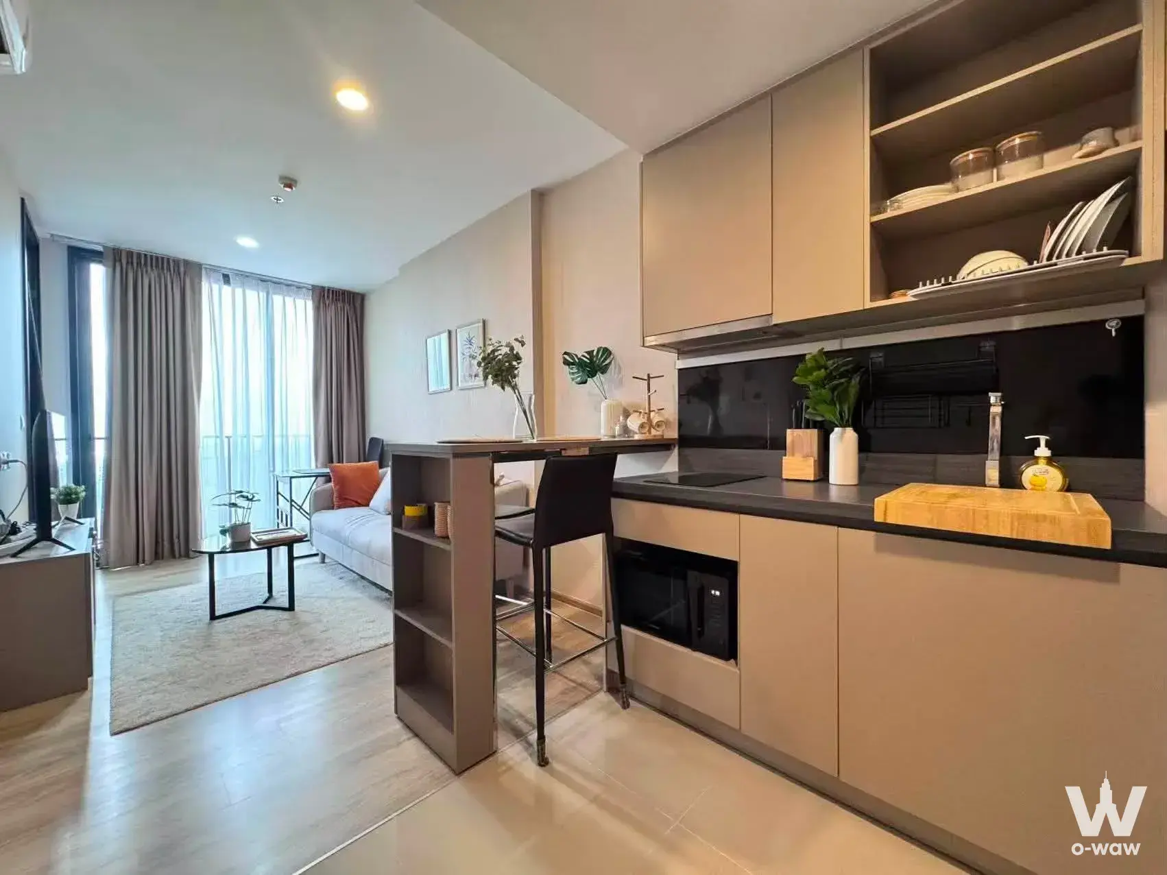 Condo with 1 bedroom for rent at Oka Haus — photo 3 of 4