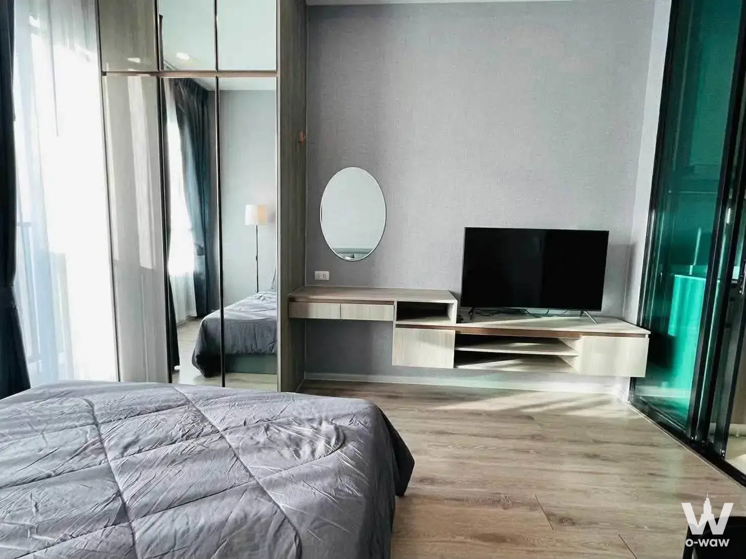 Condo with 1 bedroom for rent at KnightsBridge Collage - Ramkhamhaeng — photo 4 of 5