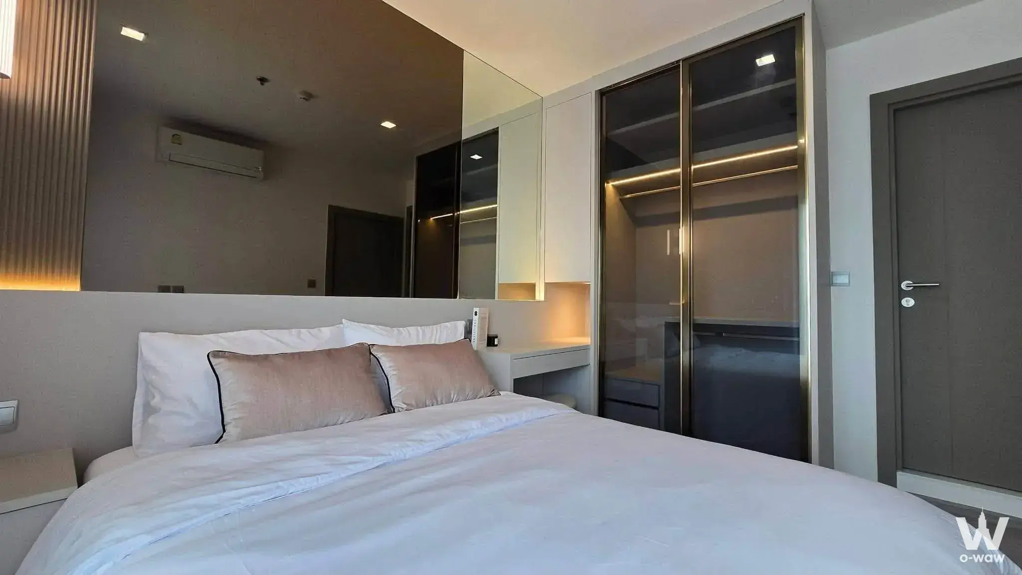 Condo with 2 bedrooms for rent at Life Asoke - Rama 9 — photo 1 of 5
