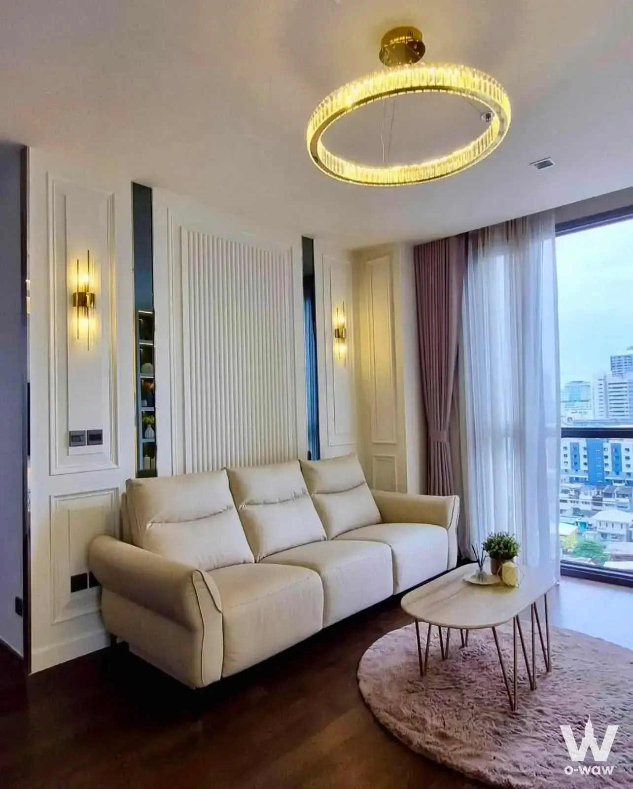 Condo with 2 bedrooms for rent at THE LINE Ratchathewi — photo 2 of 5