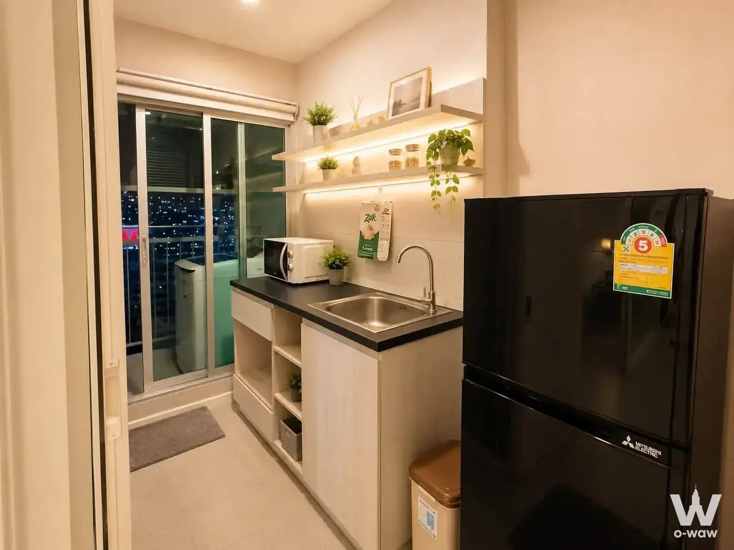 Condo with 1 bedroom for rent at Aspire Sathorn - Tha Phra — photo 4 of 4