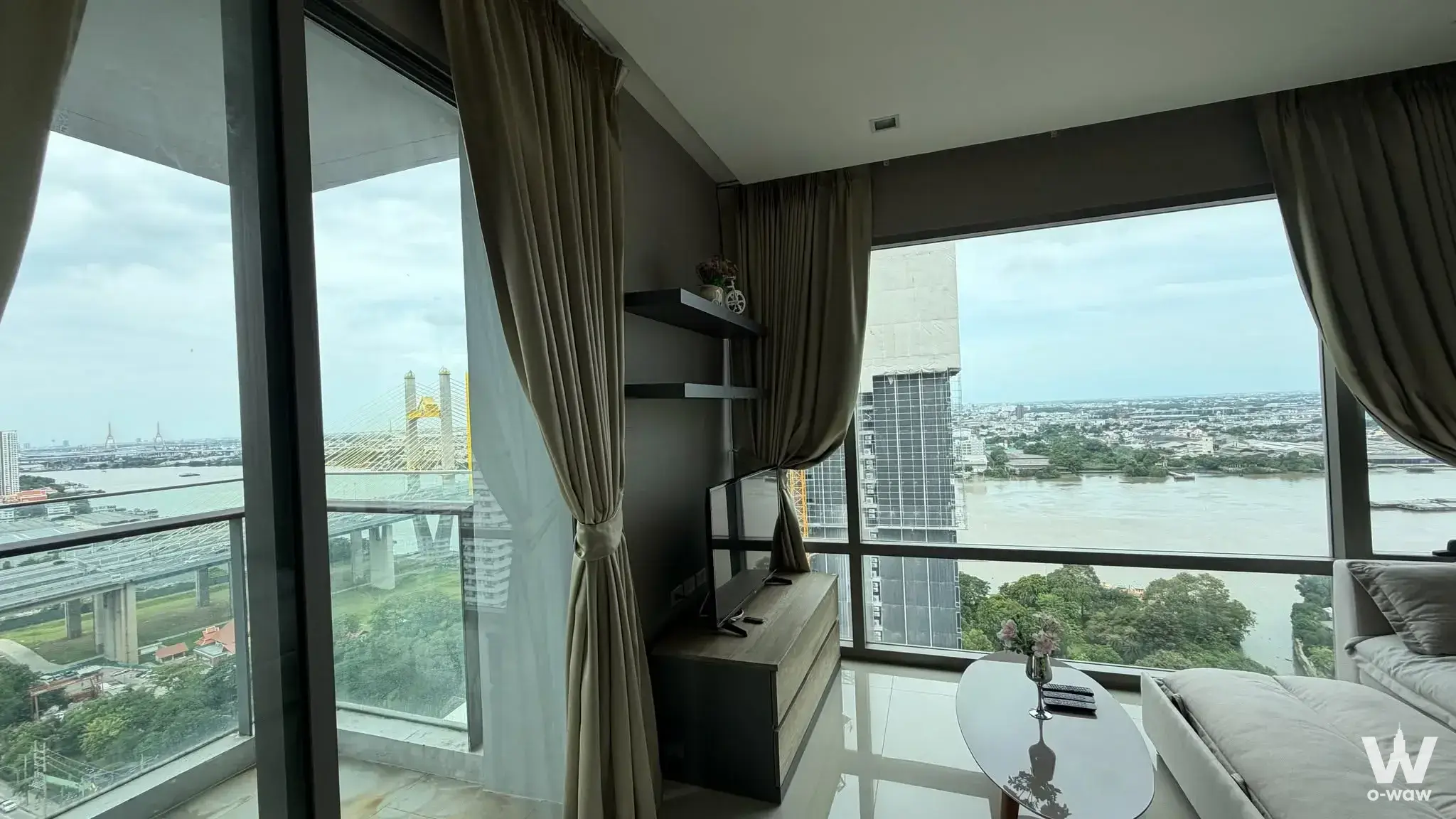 Condo with 2 bedrooms for rent at StarView Rama 3 — photo 1 of 5