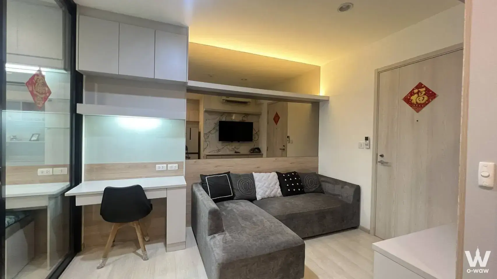 Condo with 1 bedroom for rent at Life Asoke — photo 3 of 5