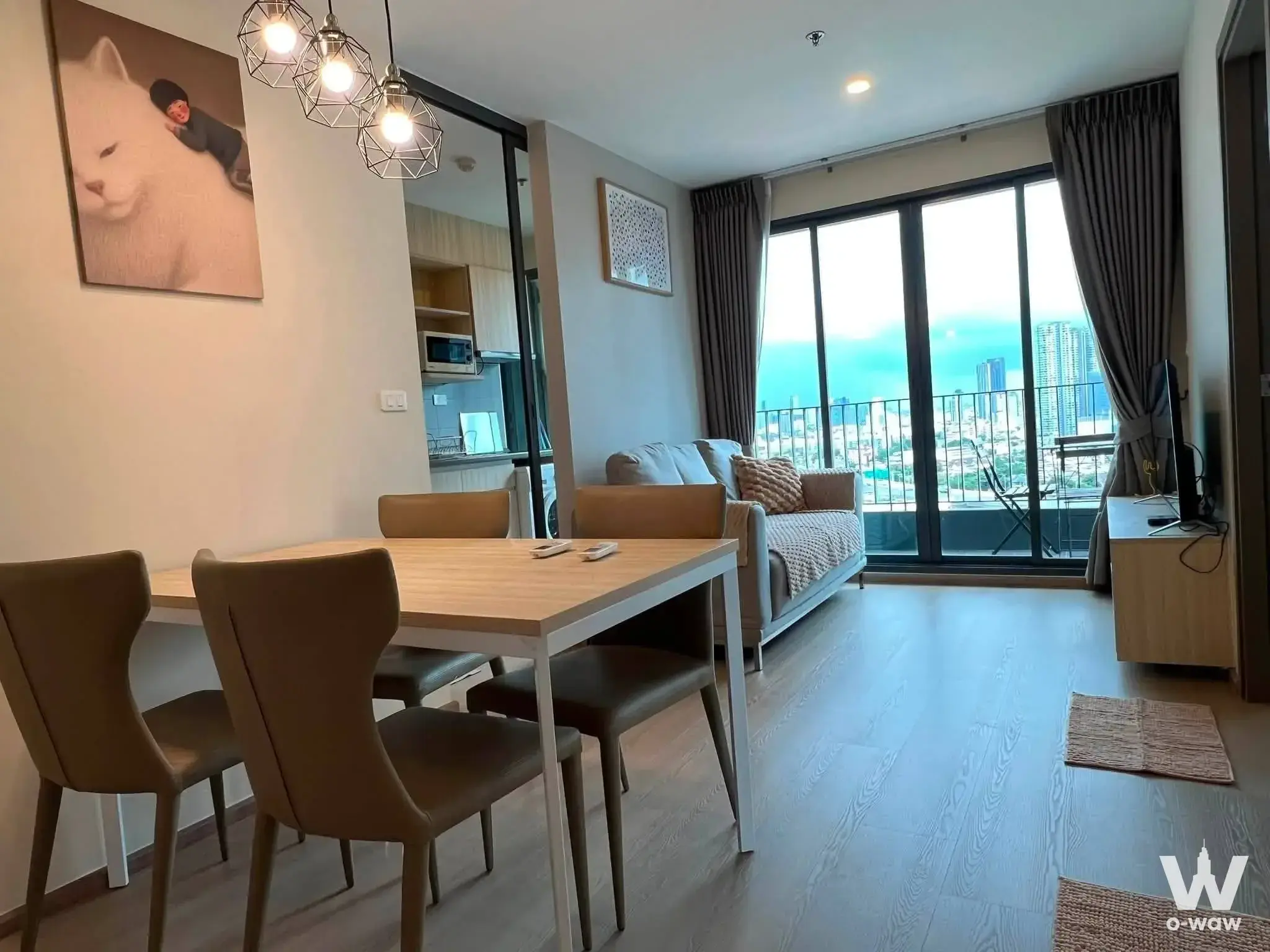 Condo with 2 bedrooms for rent at Ideo O2 — photo 3 of 5