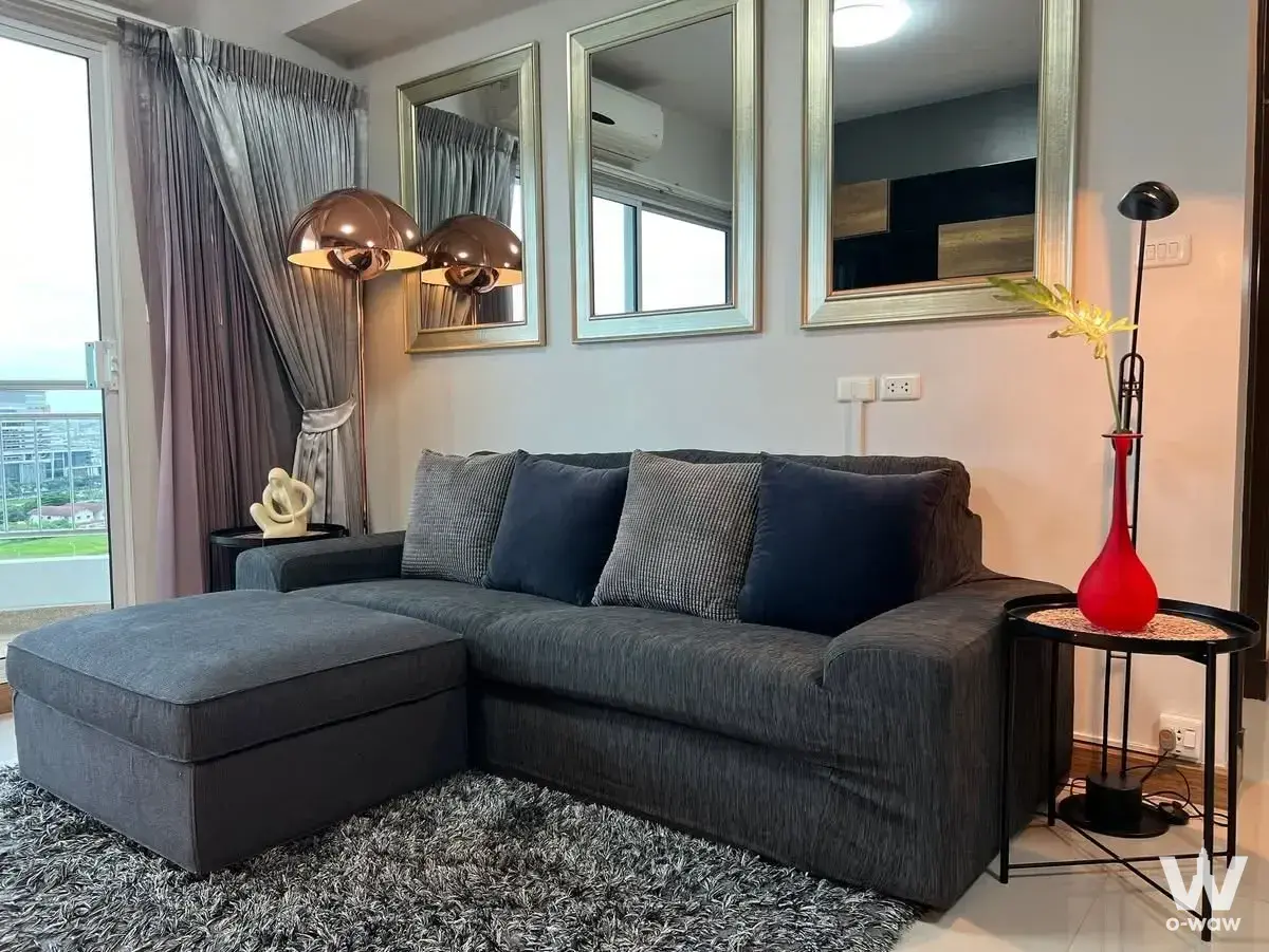 Condo with 2 bedrooms for rent at Supalai River Resort — photo 4 of 4