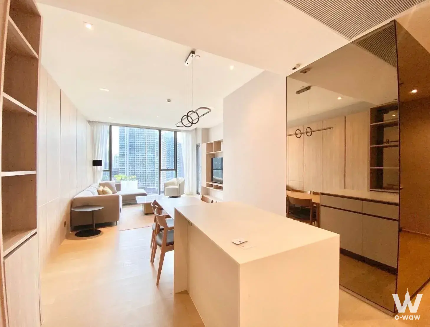 Condo with 2 bedrooms for rent at The Strand Thonglor — photo 3 of 5