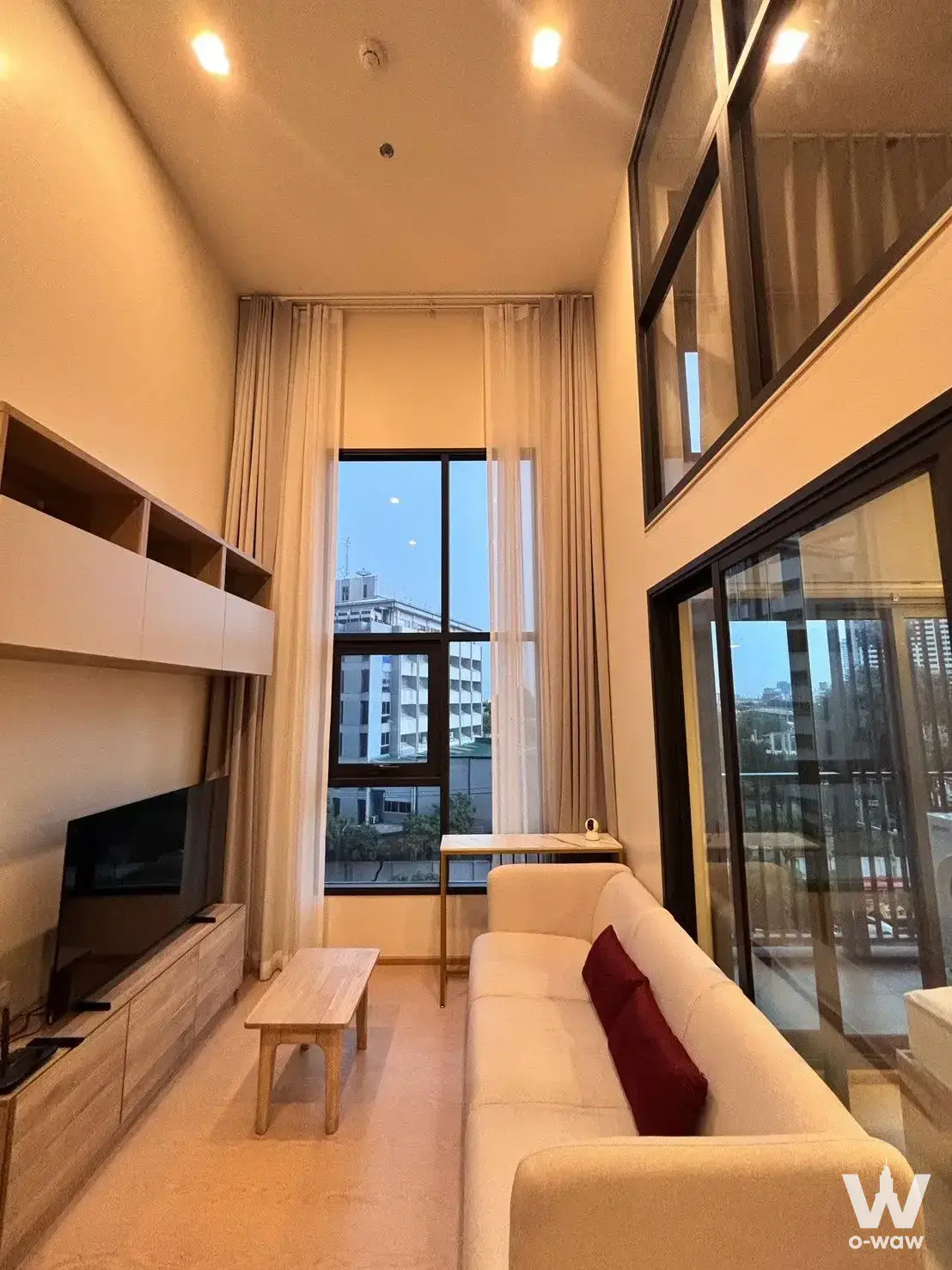 Condo with 2 bedrooms for rent at The Base Urban Rama 9 — photo 2 of 5