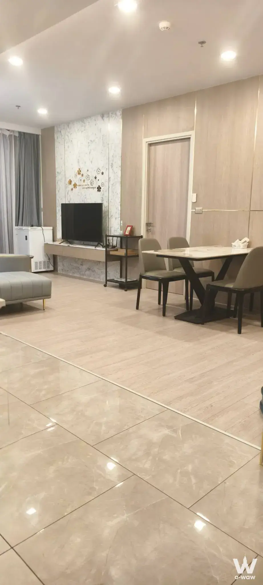 Condo with 2 bedrooms for rent at One9Five Asoke - Rama 9 — photo 1 of 5