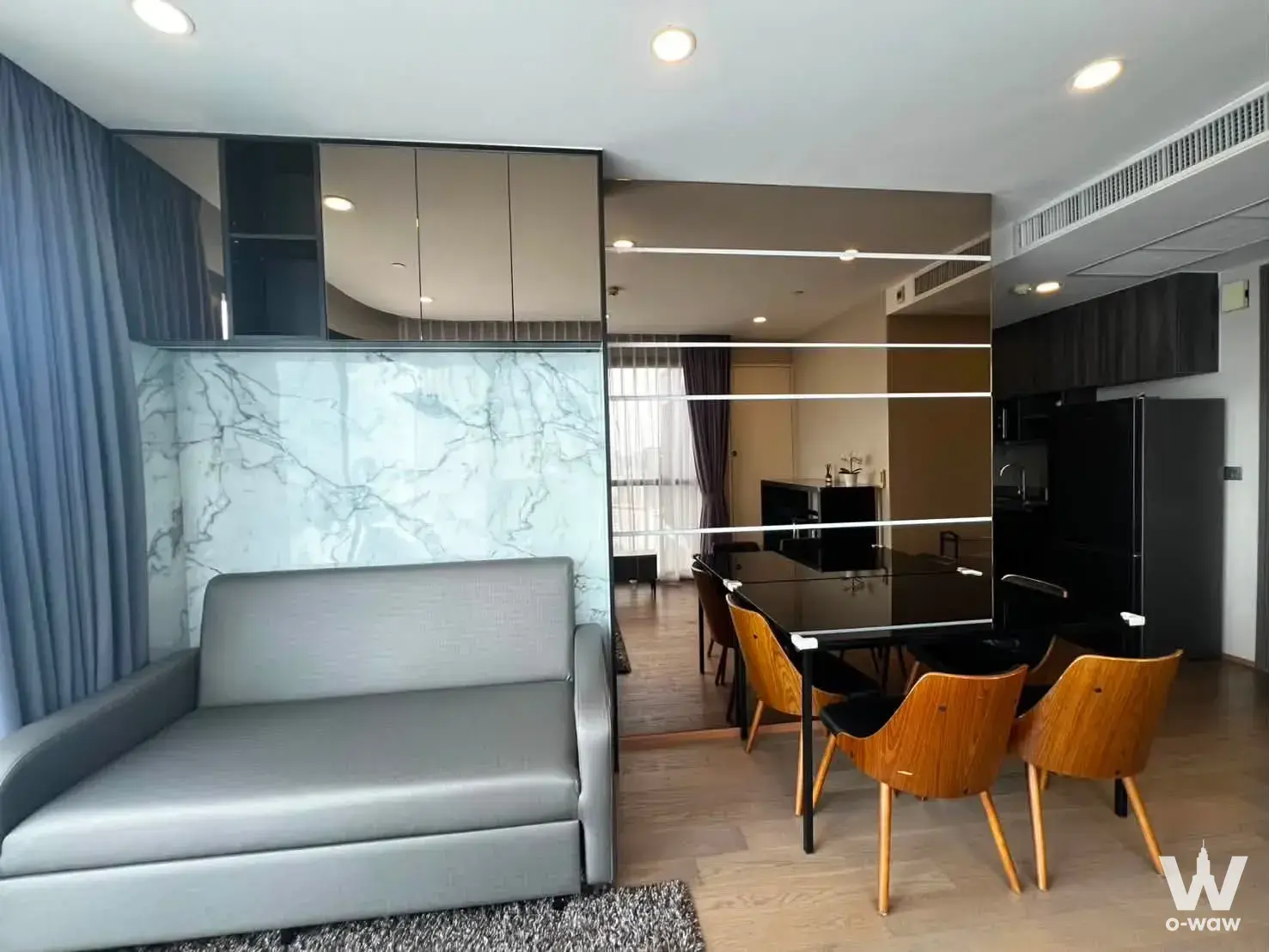 Condo with 2 bedrooms for rent at Ashton Chula-Silom — photo 3 of 5