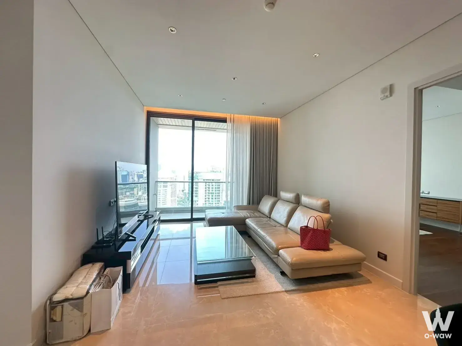 Condo with 2 bedrooms for rent at Sindhorn Residence — photo 1 of 4