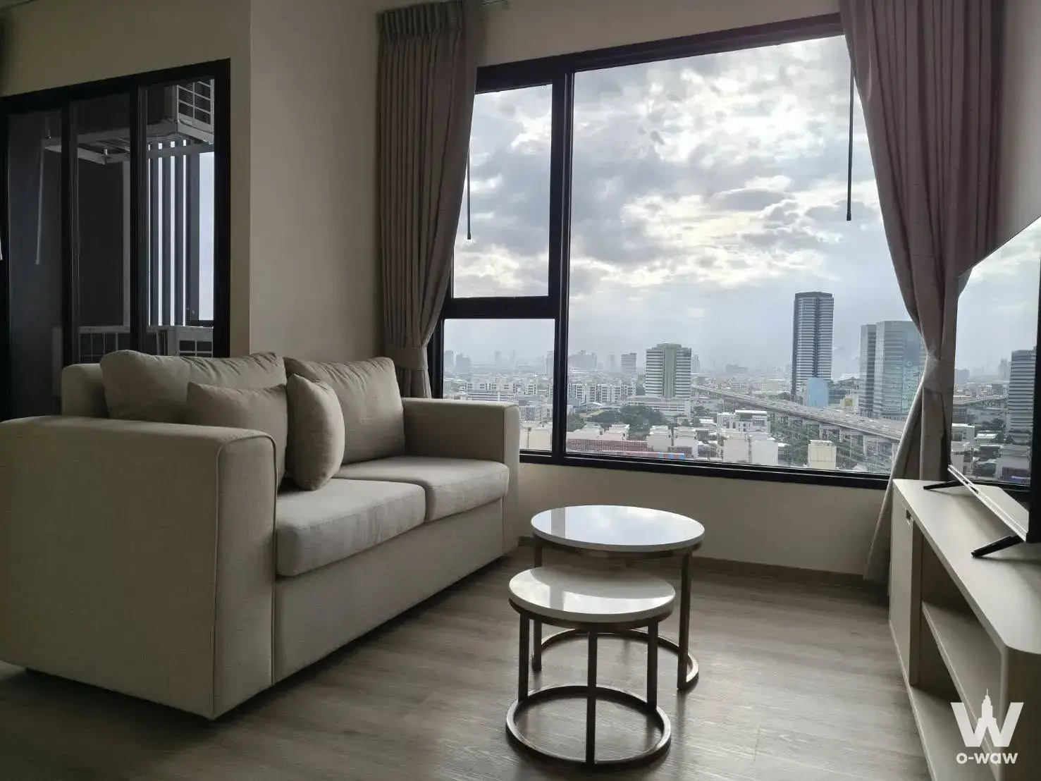 Condo with 2 bedrooms for rent at Origin Place Bangna — photo 4 of 5