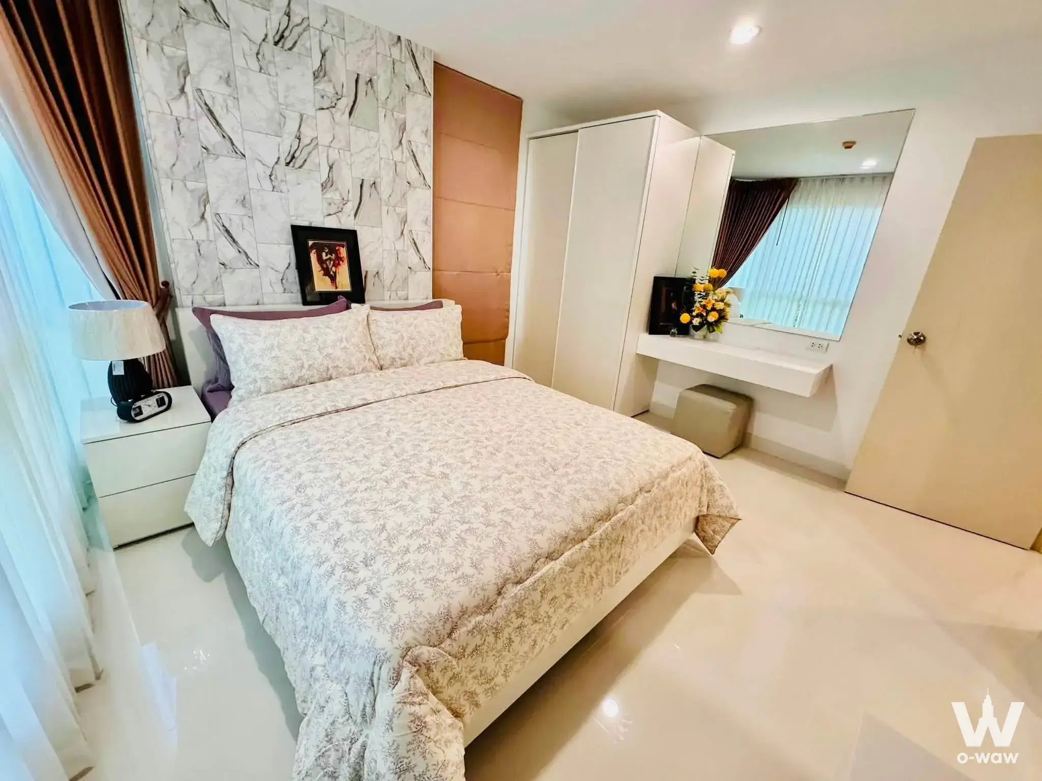 Condo with 2 bedrooms for rent at Natureza Condominium North Pattaya | Condo Pattaya-Na Kluea — photo 1 of 5