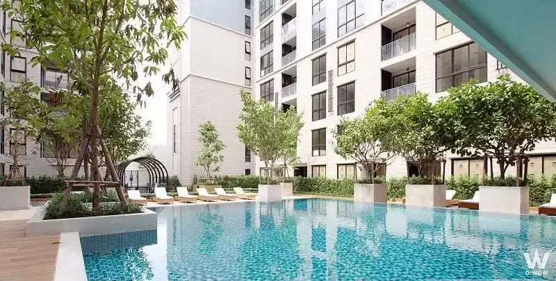 Condo with 1 bedroom for rent at Maestro 03 Ratchada-Rama 9 — photo 7 of 8