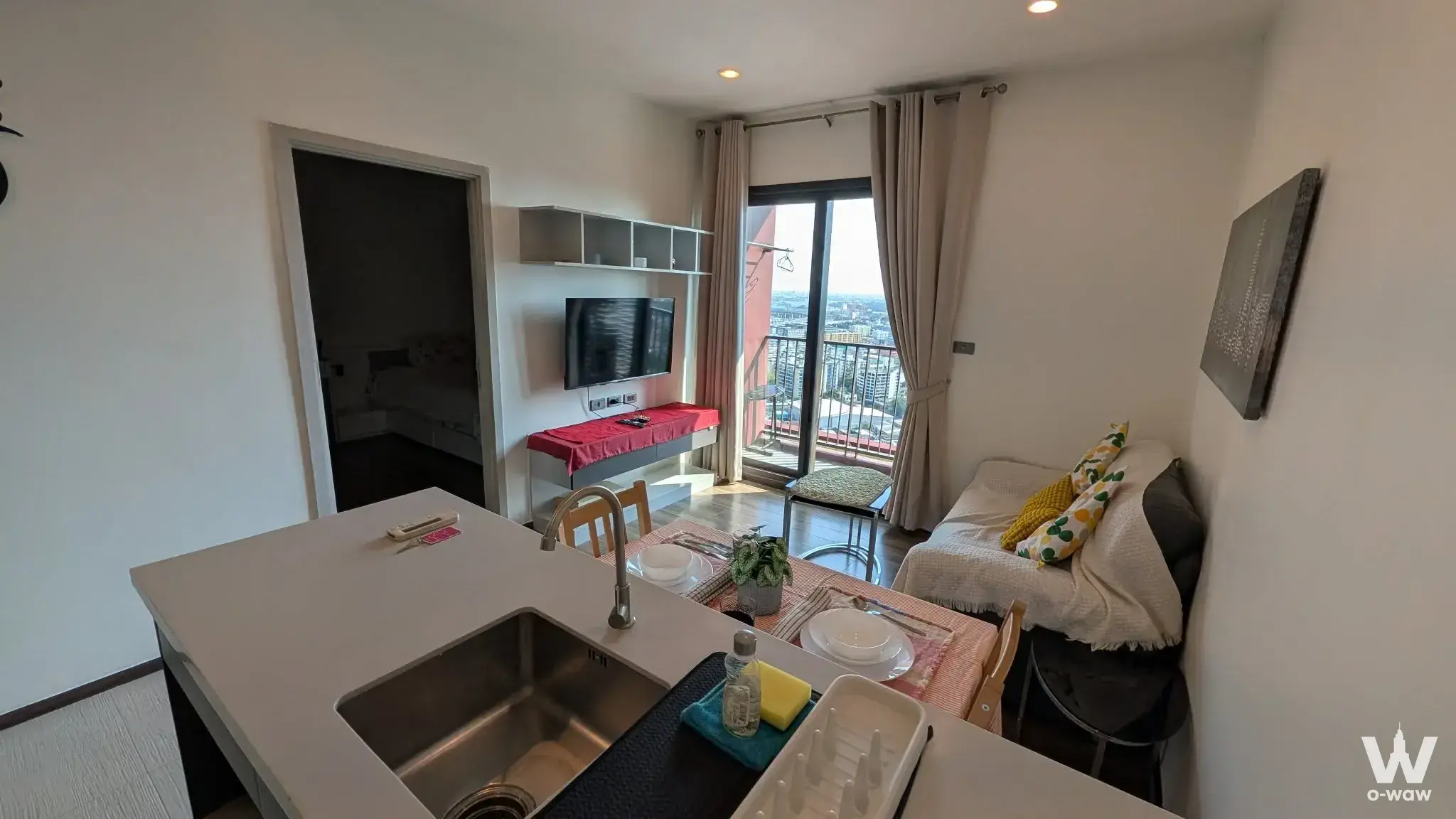 Condo with 1 bedroom for rent at WYNE by Sansiri — photo 2 of 5