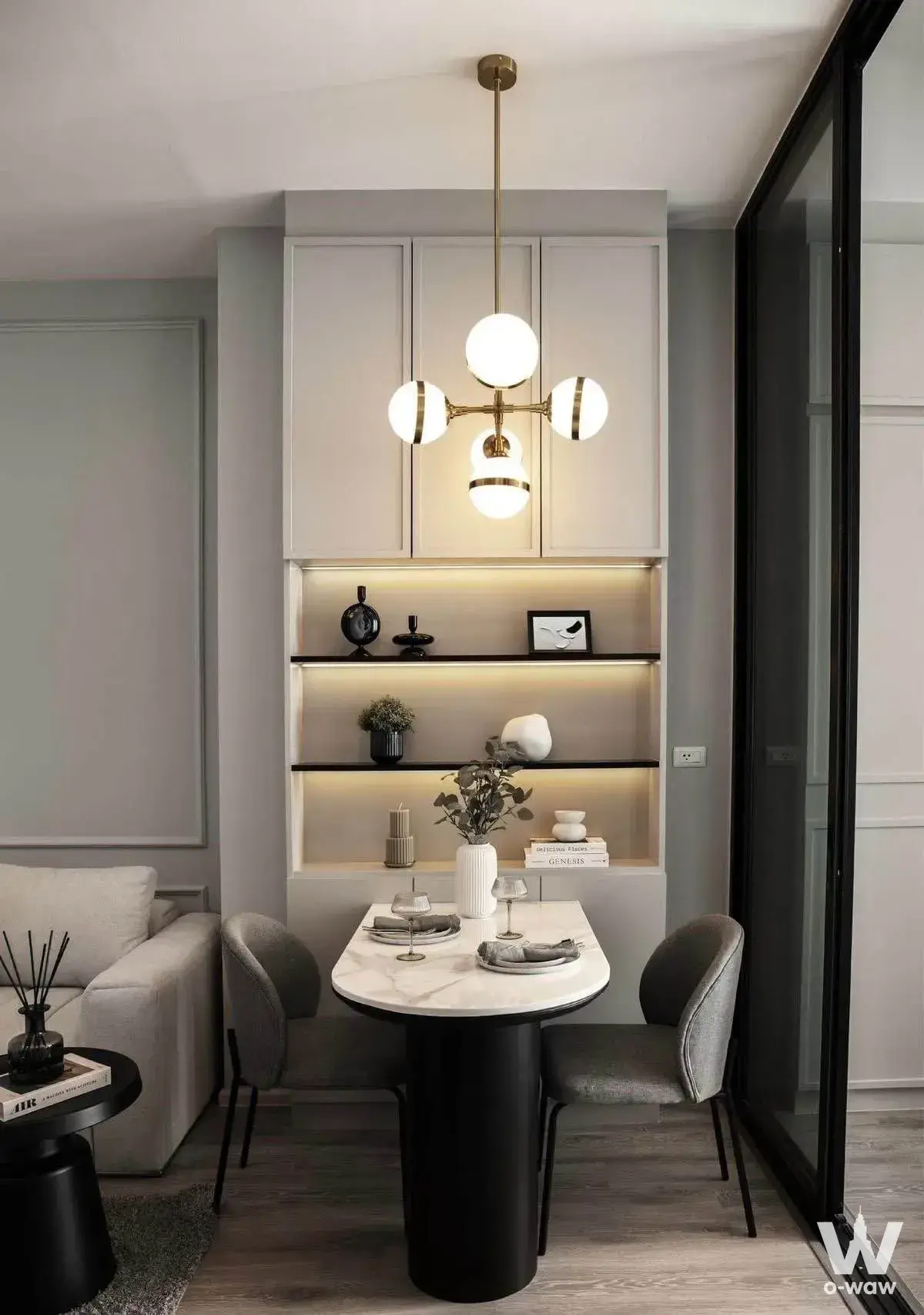 Condo with 1 bedroom for rent at KnightsBridge Collage - Ramkhamhaeng — photo 2 of 5
