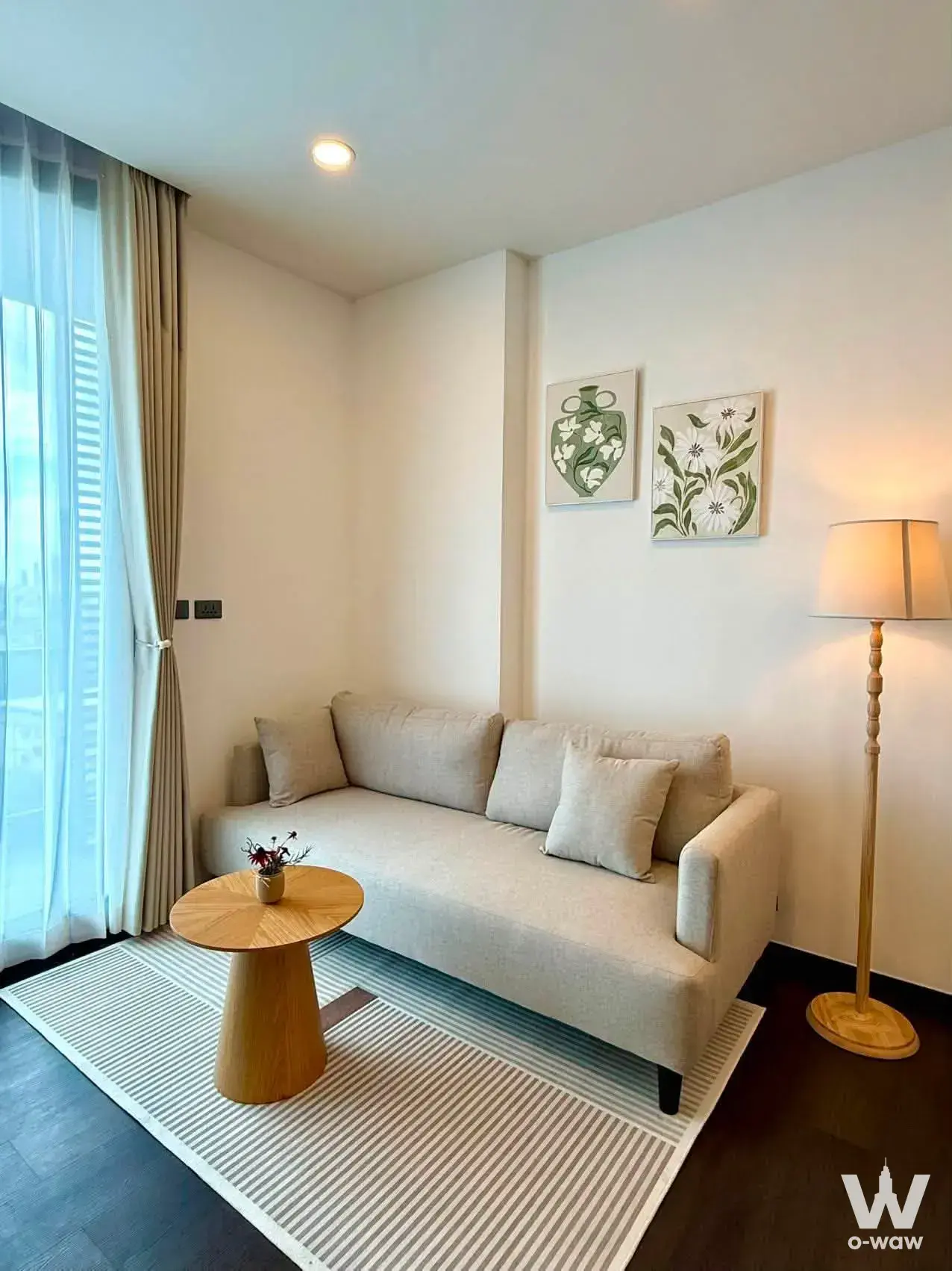 Condo with 2 bedrooms for rent at Sapphire Condominium — photo 3 of 5
