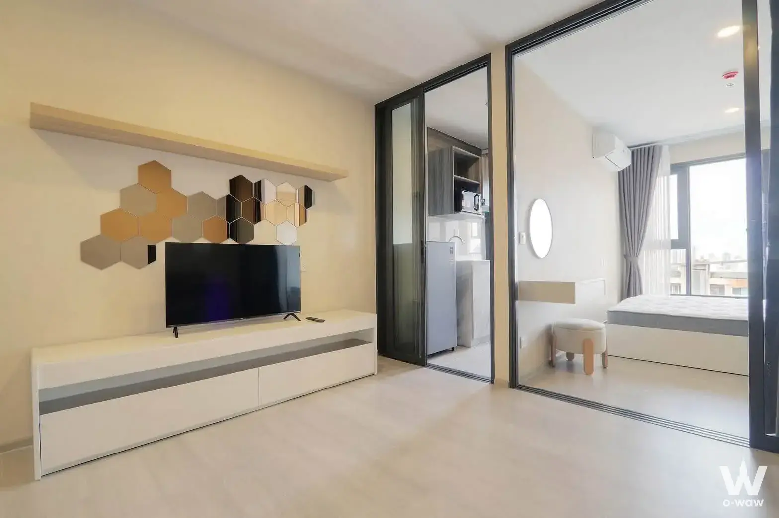 Condo with 1 bedroom for rent at Aspire Onnut Station — photo 1 of 5