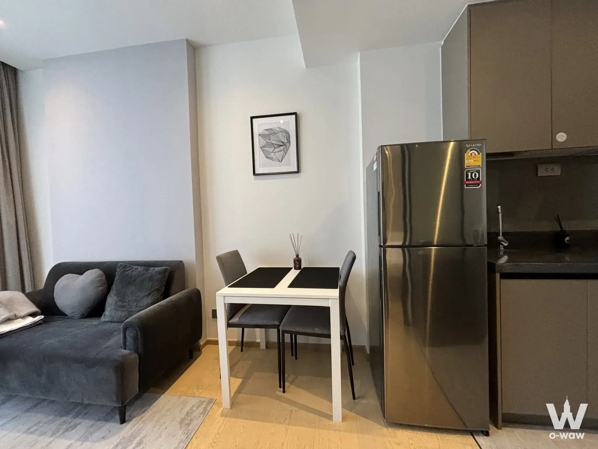 Condo with 1 bedroom for rent at ASHTON Asoke - Rama 9 — photo 2 of 3