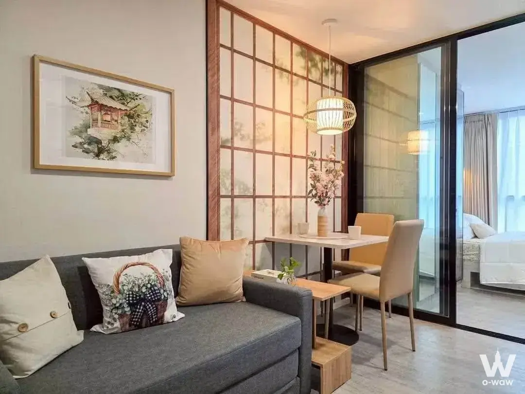 Condo with 1 bedroom for rent at Atmoz Tropicana Bangna — photo 2 of 4