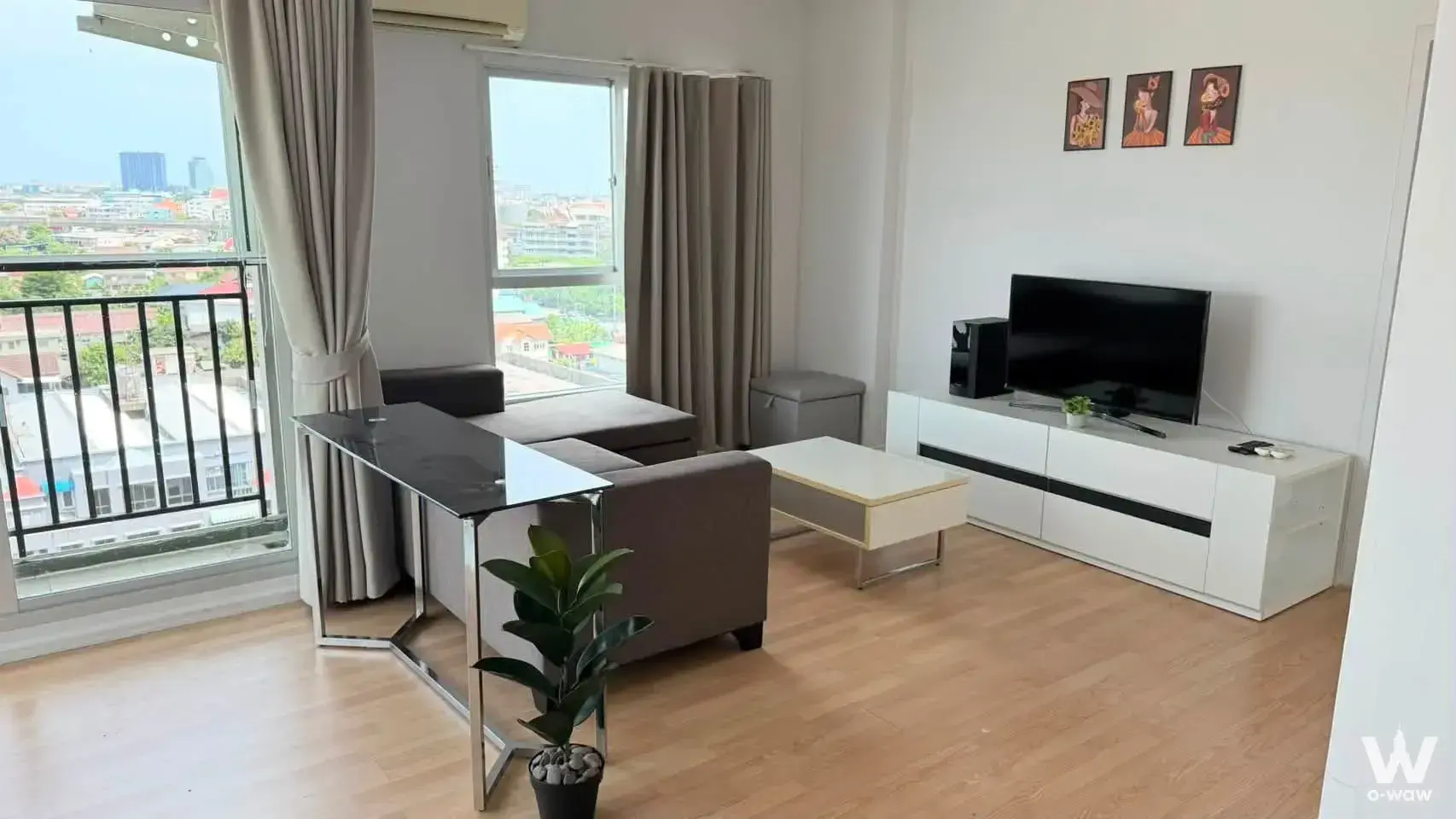 Condo with 1 bedroom for rent at Near Samut Prakan Station (Green Line), Bangplee Expressway, Robinson, Rotus, Imperial World, Nai Ruea Hospital, Paolo Hospital Samut Prakan, Saraphat Chaeng College — photo 2 of 9