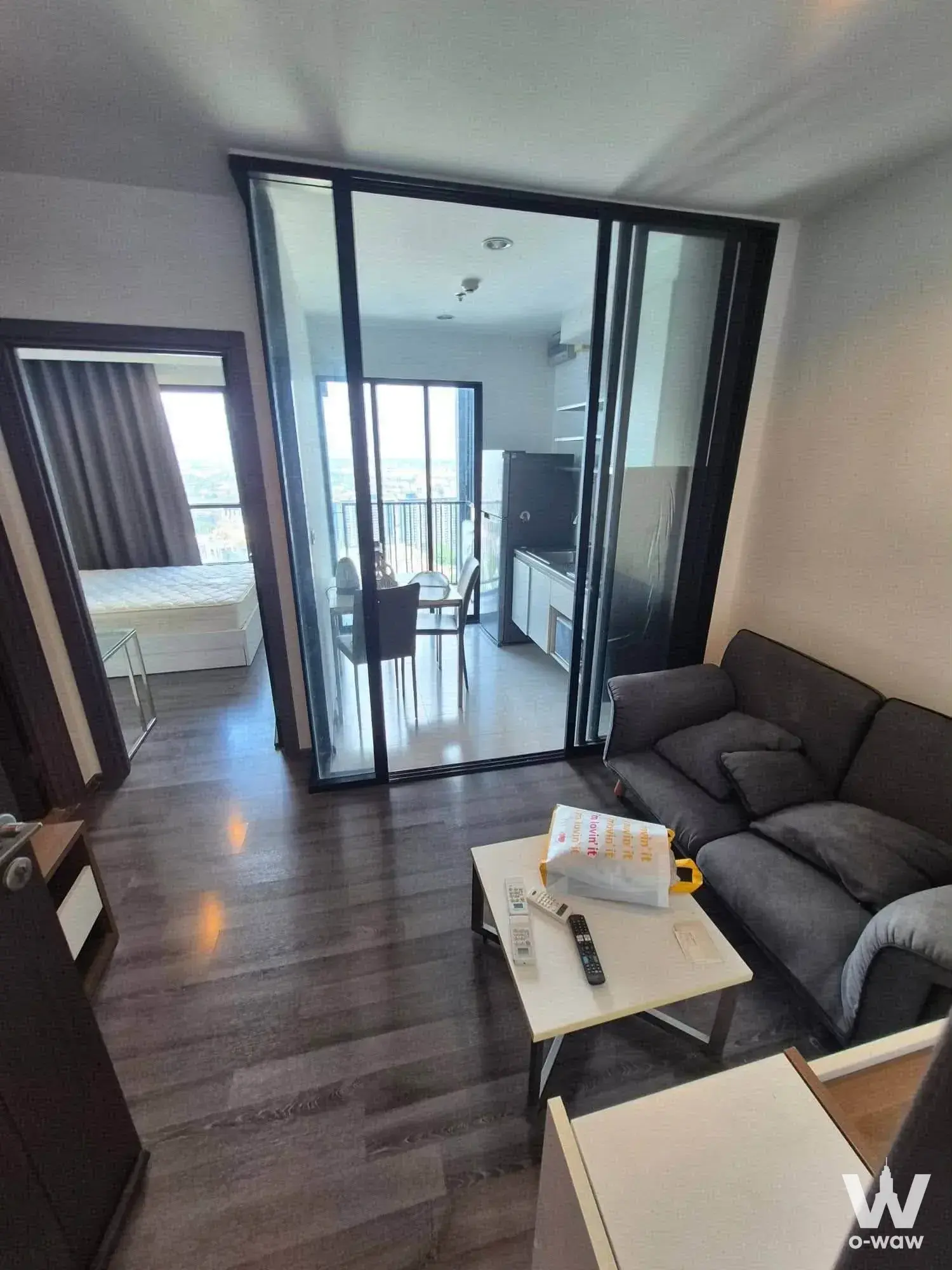 Condo with 1 bedroom for rent at THE BASE Park West - Sukhumvit 77 — photo 1 of 5