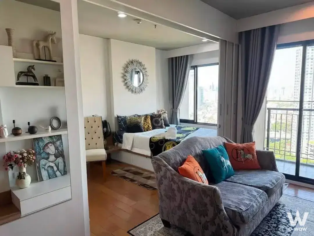 Condo with 1 bedroom for rent at Blocs 77 — photo 8 of 9